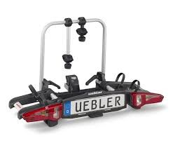 UEBLER I21 - sykkelholder til 2 sykler med ryggesensor og 90° tilt