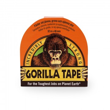Gorilla Tape Svart 32 m. x 48 mm