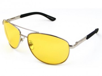 Nattkjøringsbrille Pilot - Kjørebriller med 100% UVA/UVB